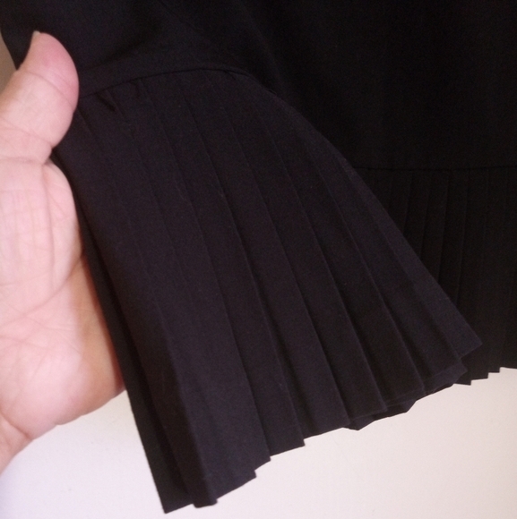 Bandolino stretch form fitted midi skirt with pleated hem women 12 - Picture 2 of 5